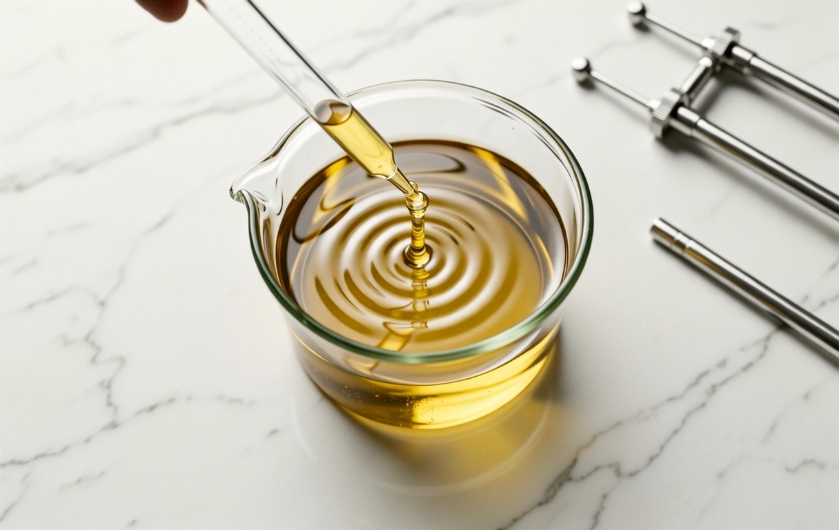 Scientific glassware detail